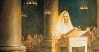 jesus christ teaching nazareth synagogue